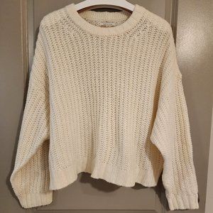 American Eagle Cream Sweater
